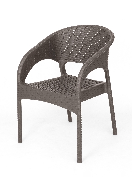 Кресло RATTAN Ola Dom (серый)