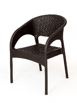 Кресло RATTAN Ola Dom (коричневый)
