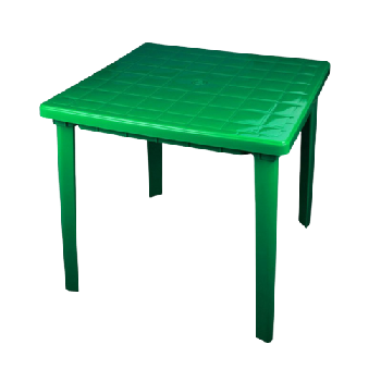 Стол квадратный 85*85 зеленый