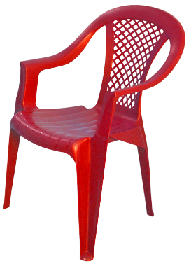 Кресло "Фабио" красное
