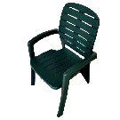 Кресло "Прованс" темно-зеленое