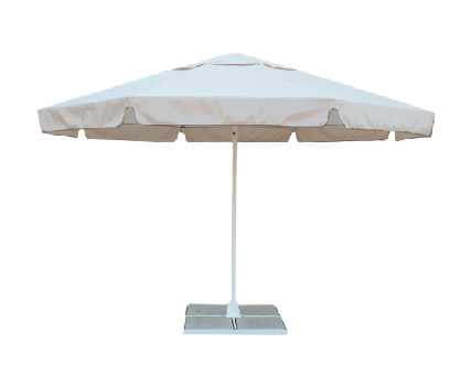 Зонт "Митек" круглый 4.0 м с воланом (8 спиц), стальной каркас